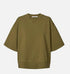 Rabens Saloner narah sweat top dark olive